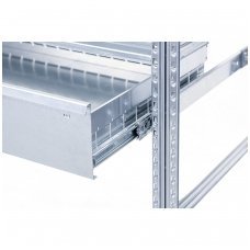 Metaliniai stalčiai stelažams 1200x500x165 mm