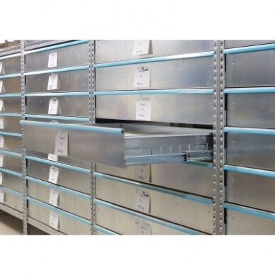 Metaliniai stalčiai stelažams 1500x600x66 mm 1 Metaliniai stalčiai stelažams 1500x600x66 mm 1