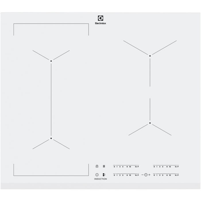Indukcinė kaitlentė Electrolux EIV63440BW Indukcinė kaitlentė Electrolux EIV63440BW