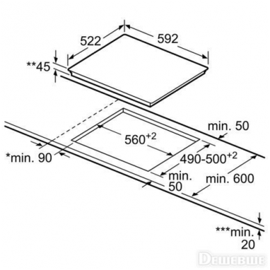 Kaitlentės BOSCH PKE611FP2E 1